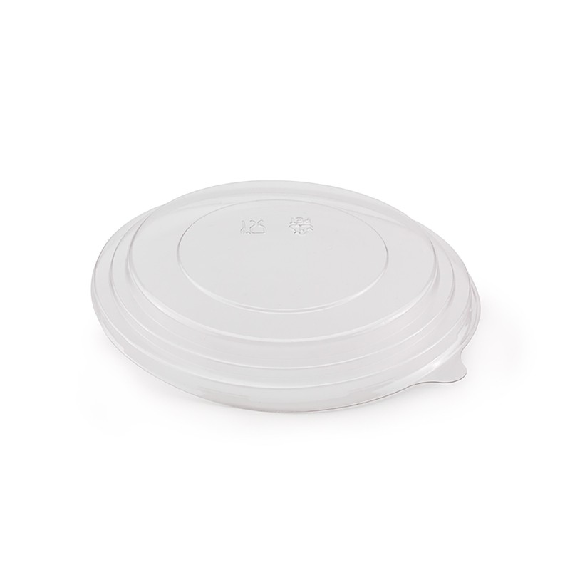 Couvercle pour saladier rond en carton 130 cl - Brun - Lot de 25