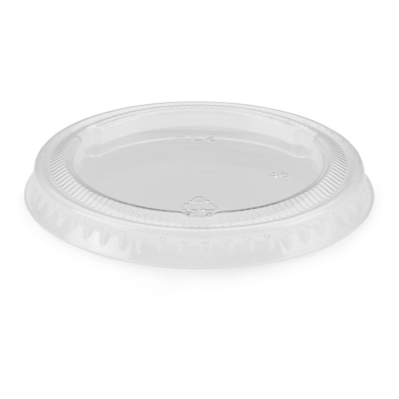 Couvercle en canne à sucre pour petit pot 3/6 cl - Transparent - Lot de 50