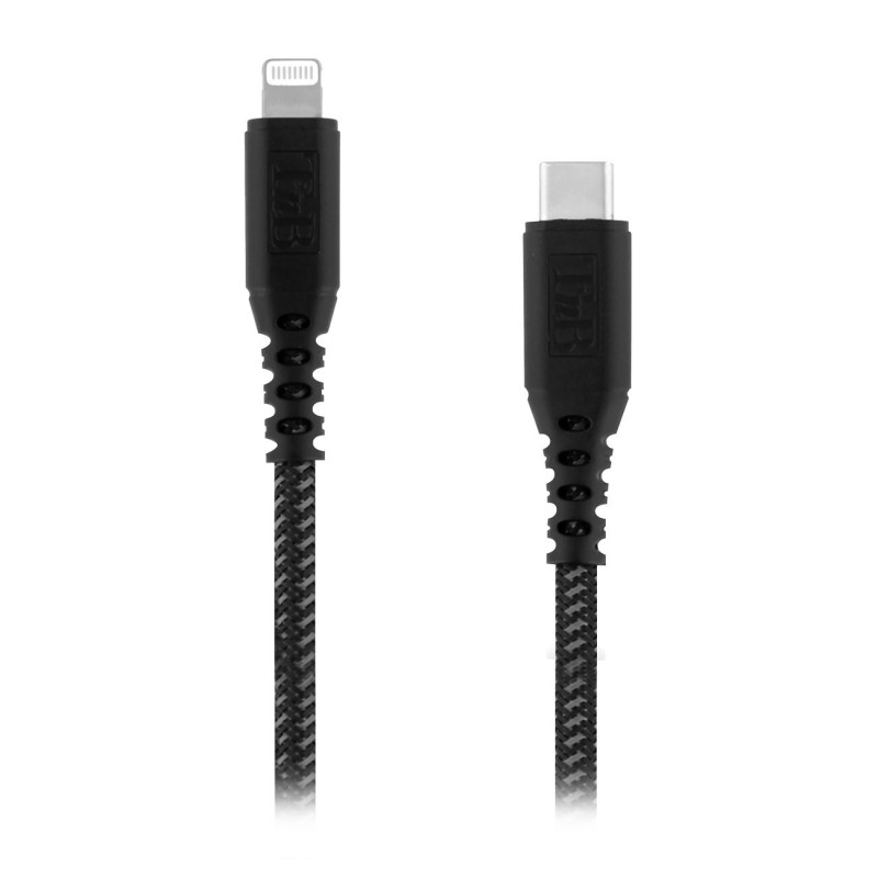 TNB Câble Lightning USB-C Xtremwork pour appareils Apple - 1,5 m - Noir