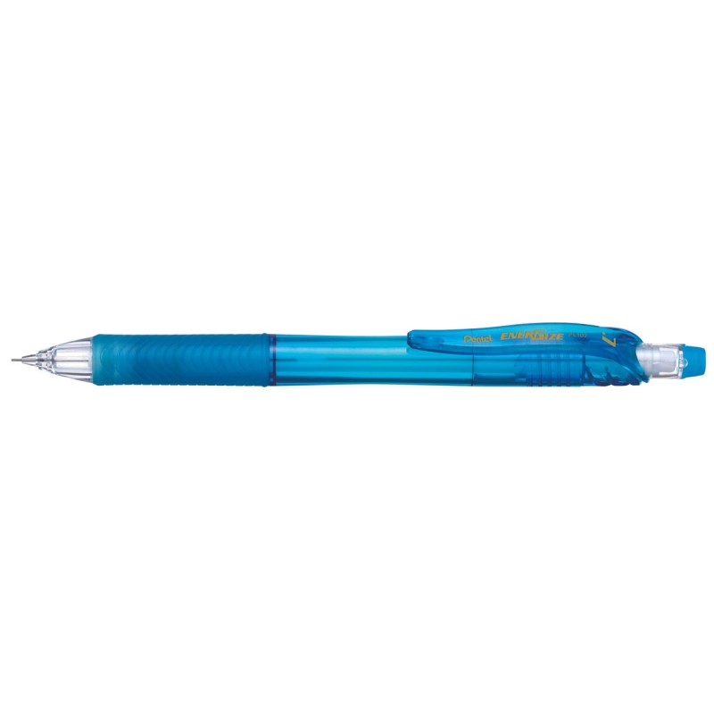 Pentel Porte-mine rechargeable Energize corps bleu avec zone de préhension - mine HB de 0,7 mm