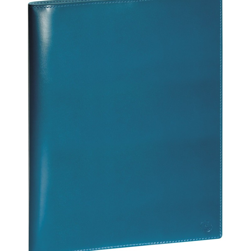 Exacompta Agenda semainier de bureau SAD 29 Vérone - 21 x 29,7 cm - Bleu canard - Septembre 2024 à Décembre 2025