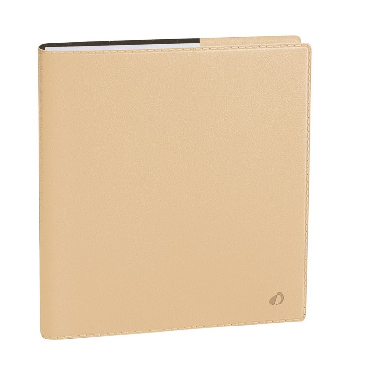 Quo Vadis Agenda Executif semainier Toscana - 16 x 16 cm - Beige - Août 2024 à Septembre 2025