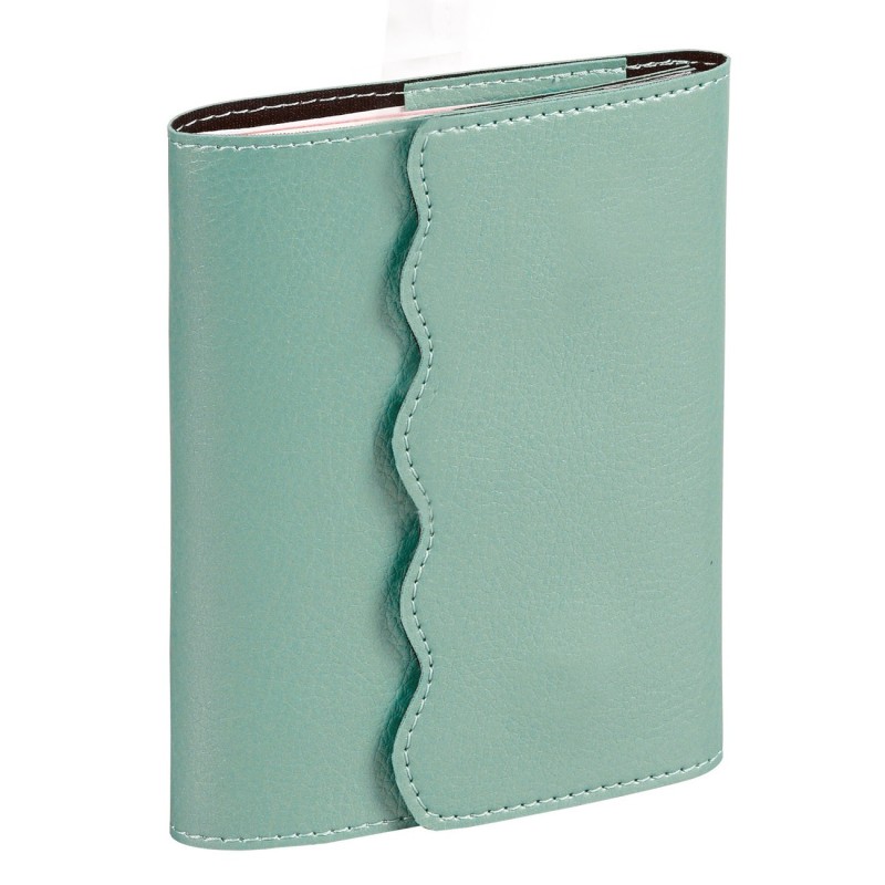 Quo Vadis Agenda semainier Calypso Affaires - 10 x 15 cm - Vert - 2025
