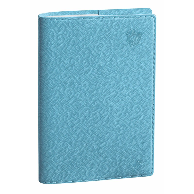 Quo Vadis Agenda semainier Equology - Universitaire - 10 x 15 cm - Bleu Turquoise - Août 2024 à Août 2025