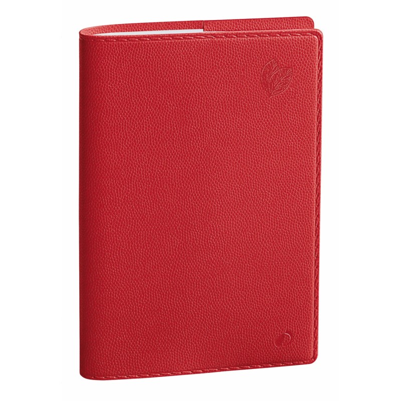 Quo Vadis Agenda semainier Equology - Universitaire - 10 x 15 cm - Rouge Cerise - Août 2024 à Août 2025