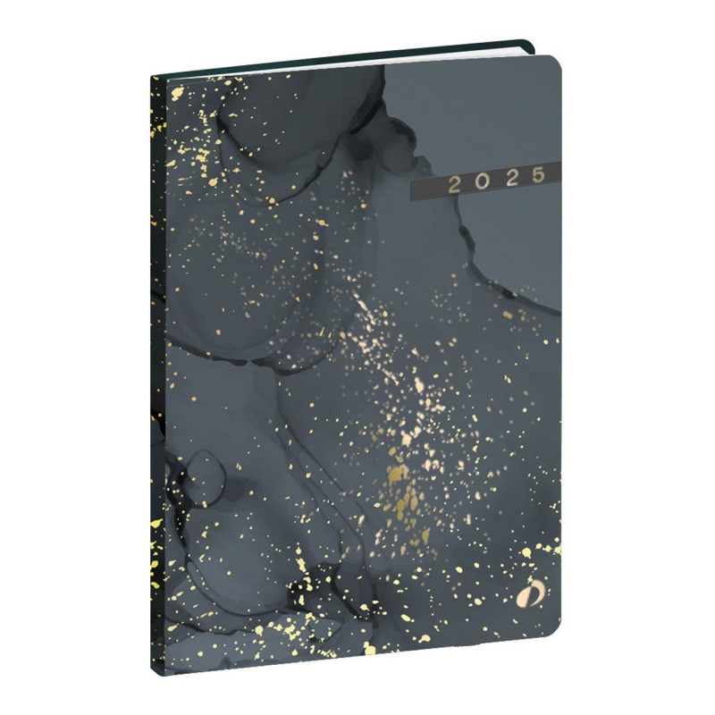 Quo Vadis Agenda semainier Hipsy Affaires - 10 x 15 cm - Noir - 2025