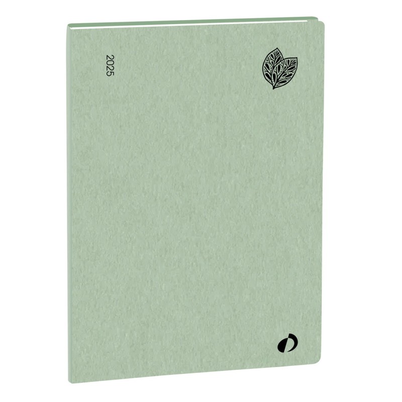 Quo Vadis Agenda semainier recyclé Président Harmony - 21 x 27 cm - Vert - 2025