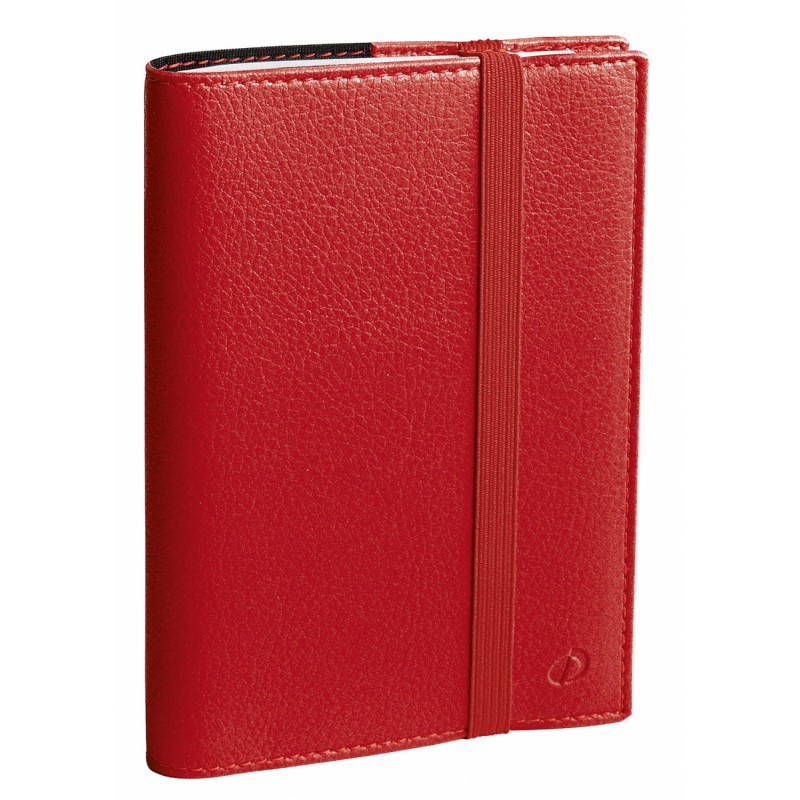 Quo Vadis Agenda semainier TIME & LIFE POCKET - 10 x 15 cm - Rouge - Décembre 2024 à Décembre 2025