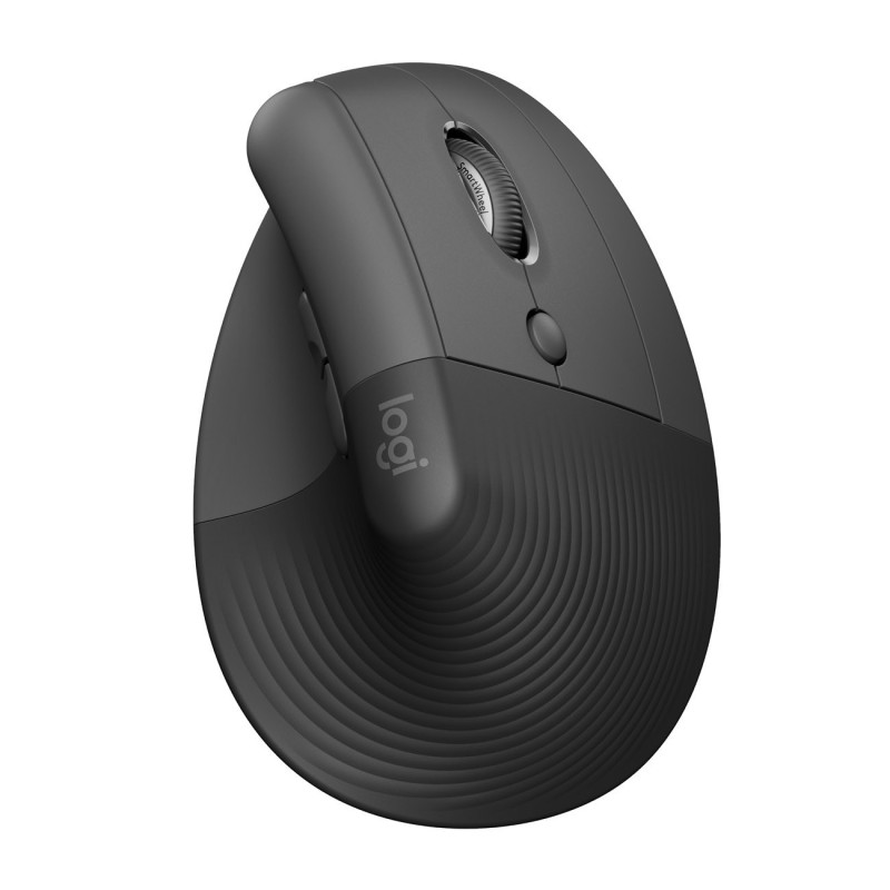 Logitech Souris ergonomique verticale sans fil Lift pour droitier - Noir