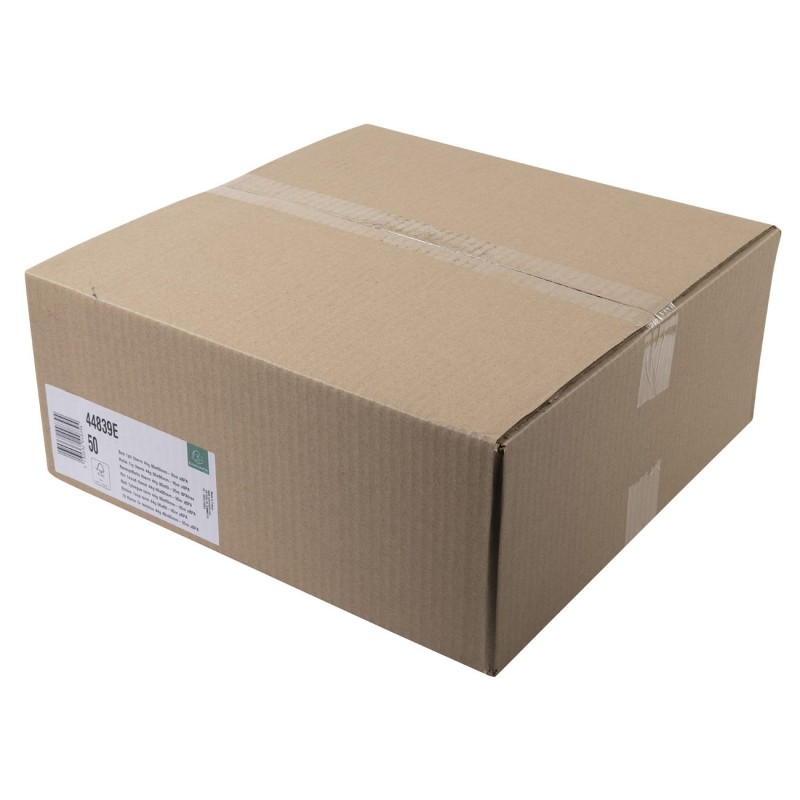Exacompta Bobine tickets de caisse 80 x 80 x 12 mm - Longueur 95M - 44839E - Rouleau Papier thermique 1 pli 48g sans Bisphénol A - Lot de 50