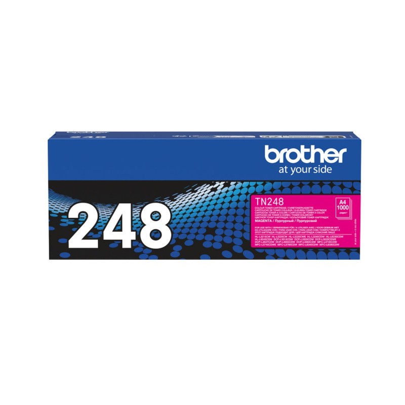 Brother TN248M Toner original - Magenta
