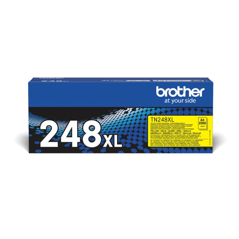 Brother TN248XLY Toner original - Jaune