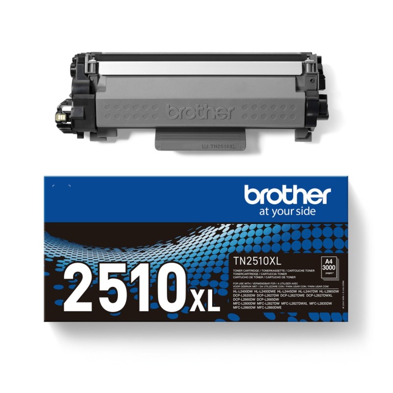 Brother TN2510XL Toner original - Noir