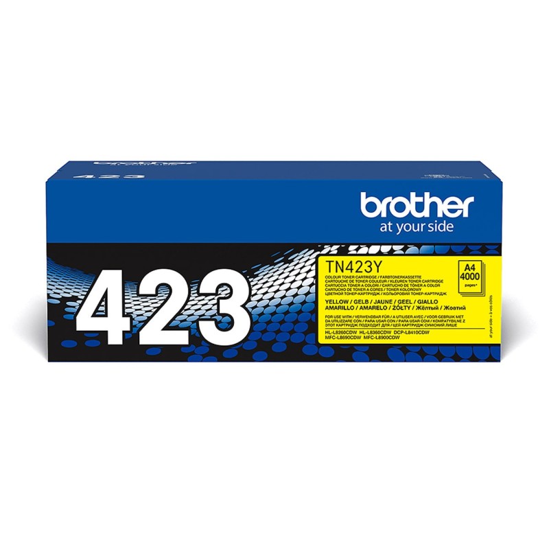 Brother TN423 Toner original - Jaune