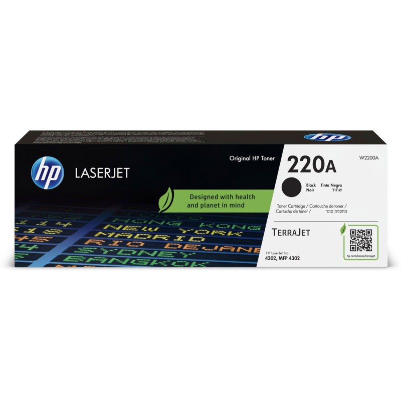 HP 220A Toner authentique W2200A -  Noir