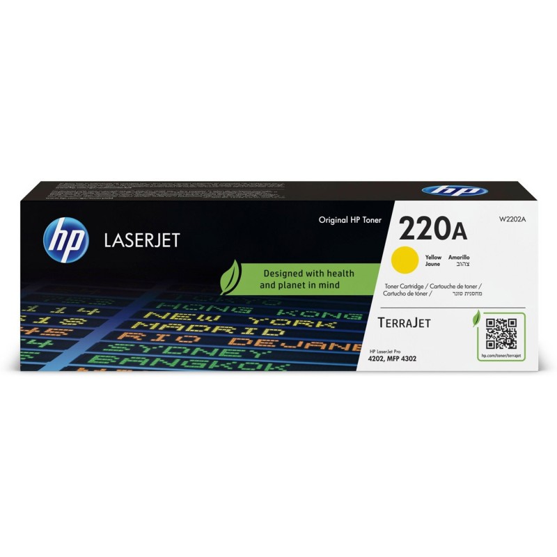 HP 220A Toner authentique W2202A -  Jaune