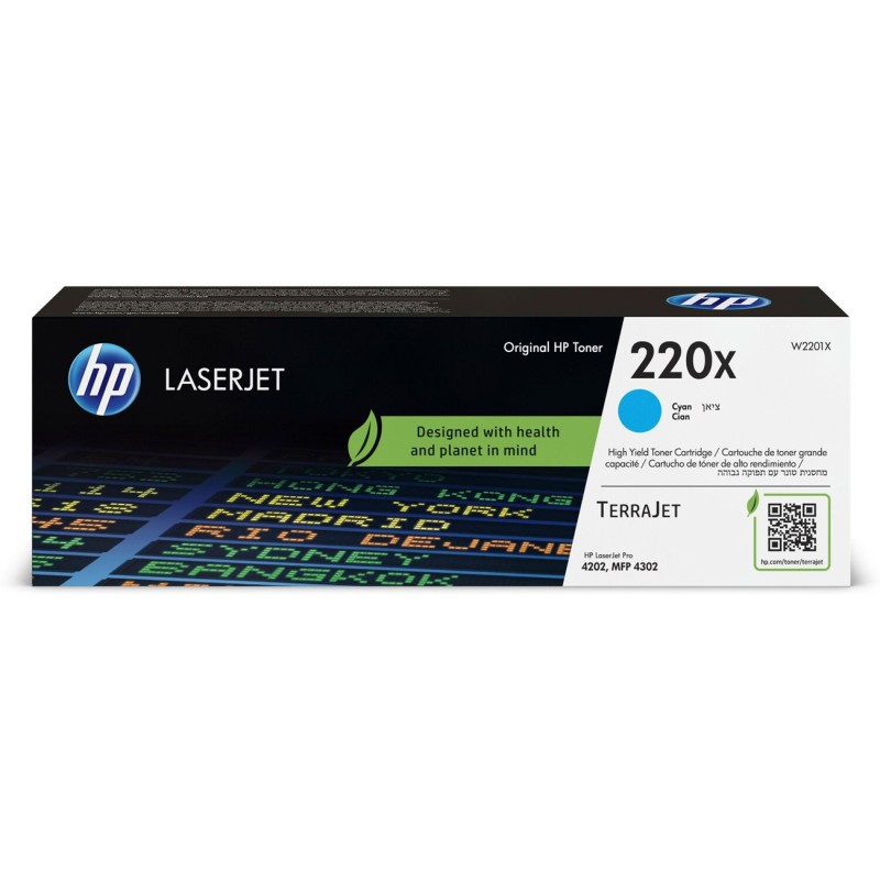 HP 220X Toner authentique W2201X -  Cyan