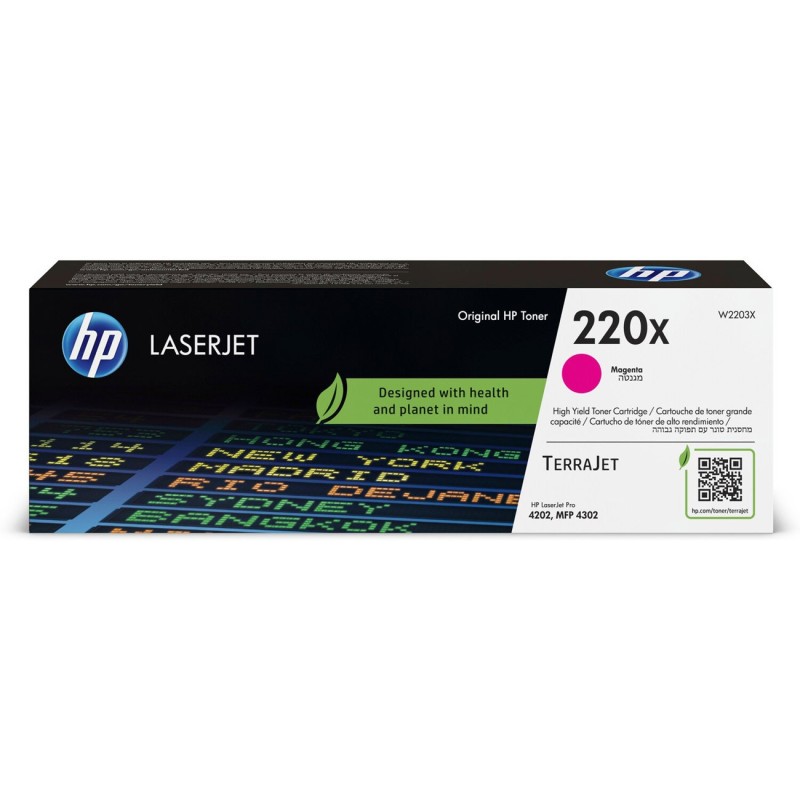 HP 220X Toner authentique W2203X -  Magenta