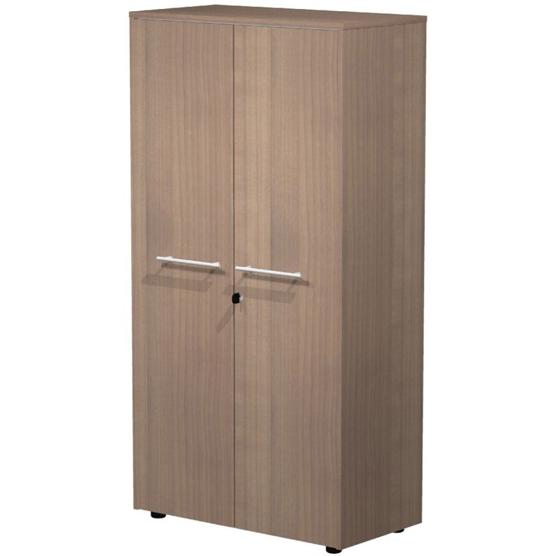 Meuble haut Flore - L.83 x H.158 cm - 2 portes - Noyer