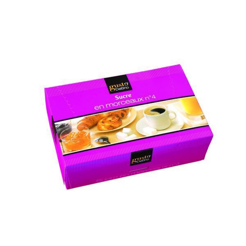 Gusto DeBrio Sucre en morceaux - Boîte de 1 kg
