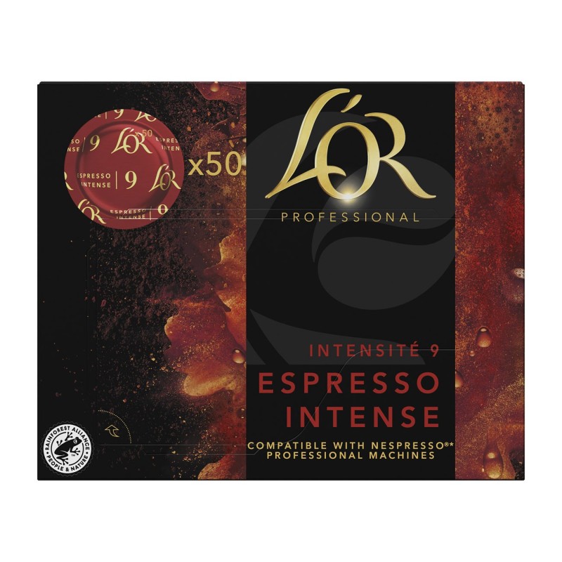 L'OR Professionel Espresso intense - intensité : 9 - boîte de 50 capsules