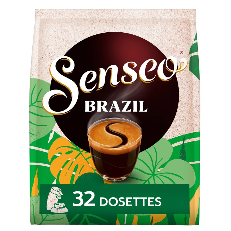 Senseo Café Brazil - Paquet de 32 dosettes souples