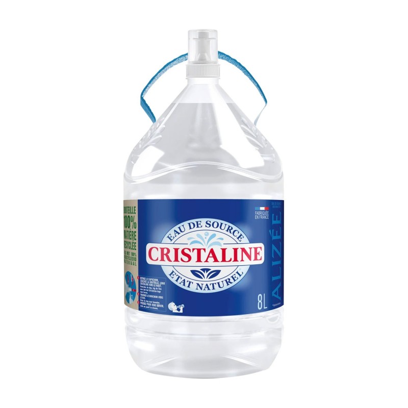 Cristaline Eau de source - Bonbonne 8 L