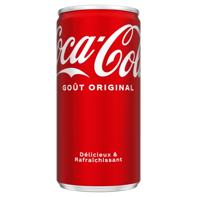 Coca-Cola Original Mini canette 20 cl - Lot de 6