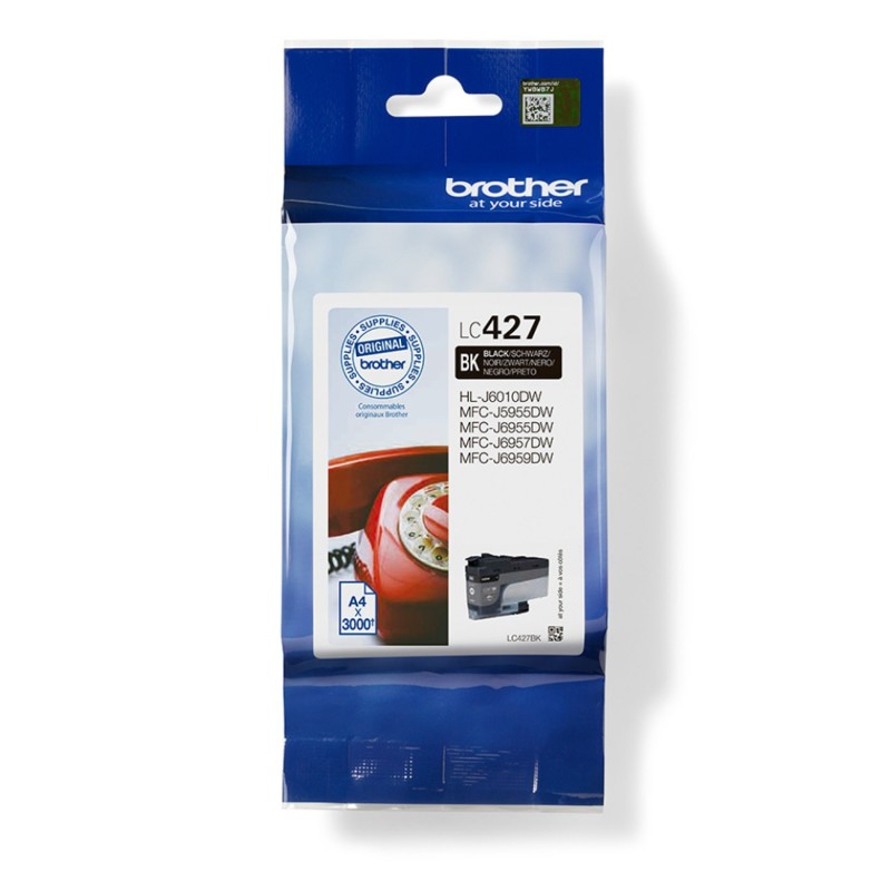 Brother LC427BK Cartouche d'encre originale - Noir