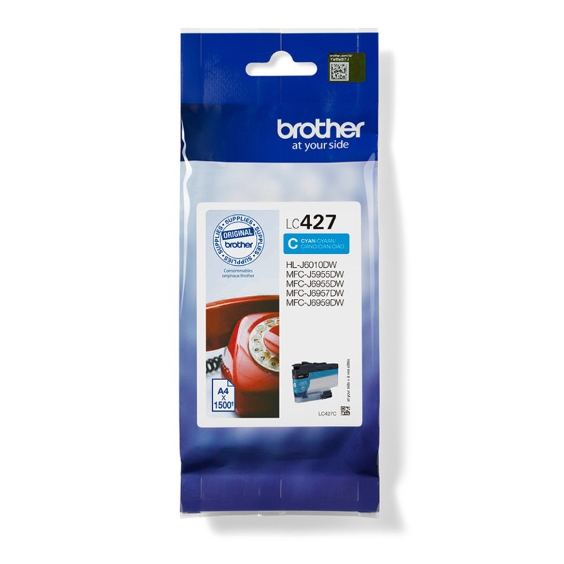 Brother LC427C Cartouche d'encre originale - Cyan