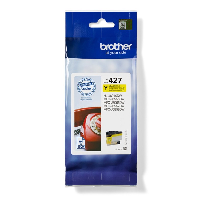Brother LC427Y Cartouche d'encre originale - Jaune