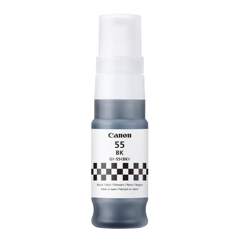 Canon GI55BK Recharge d'encre Megatank GX1050 / GX2050 - Noir