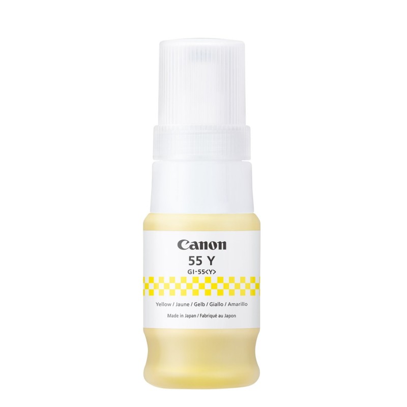 Canon GI55Y Recharge d'encre Megatank GX1050 / GX2050 - Jaune
