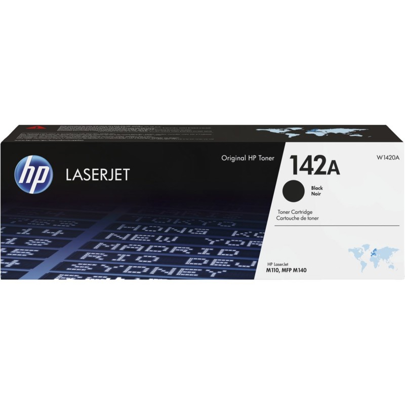 HP 142A Toner authentique W1420A - Noir