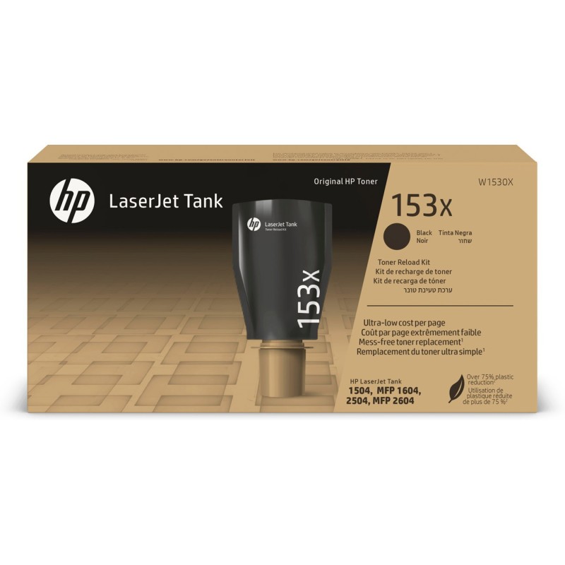 HP 153X Kit de recharge toner authentique W1530X - Noir