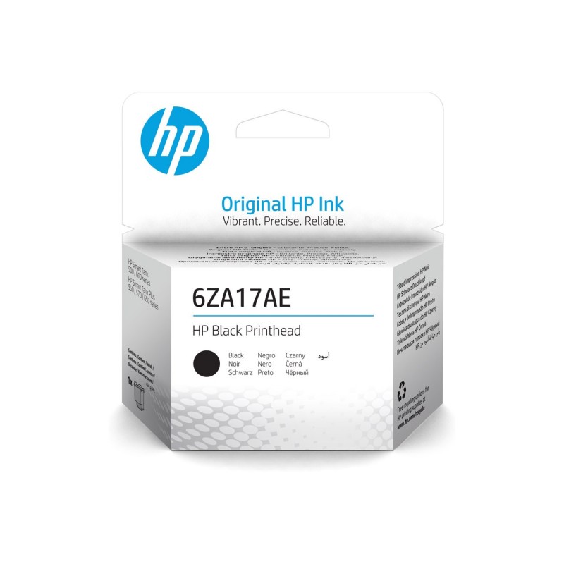 HP 6ZA17AE Tête d'impression authentique - Noir