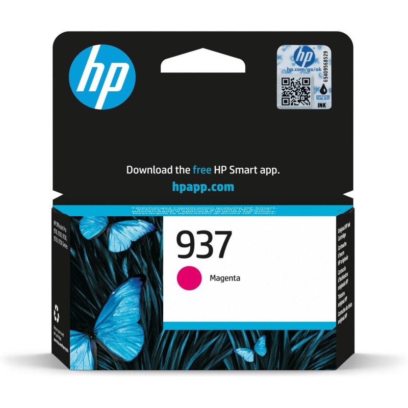 HP 937 Cartouche d'encre authentique 4S6W3NE - Magenta