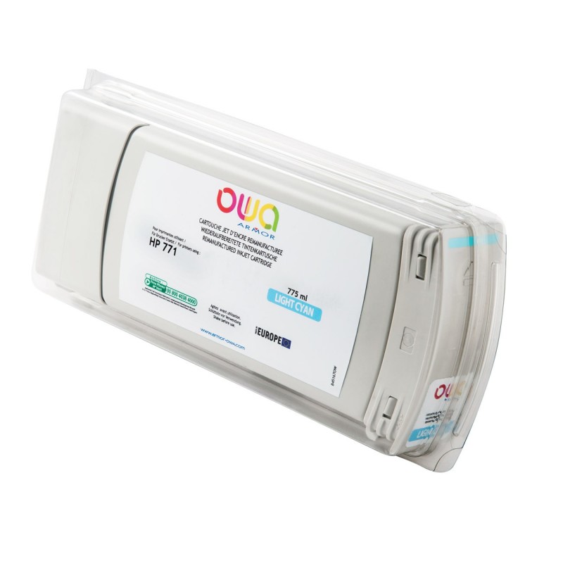 OWA Cartouche d'encre compatible HP 771 - B45167OW - Cyan clair