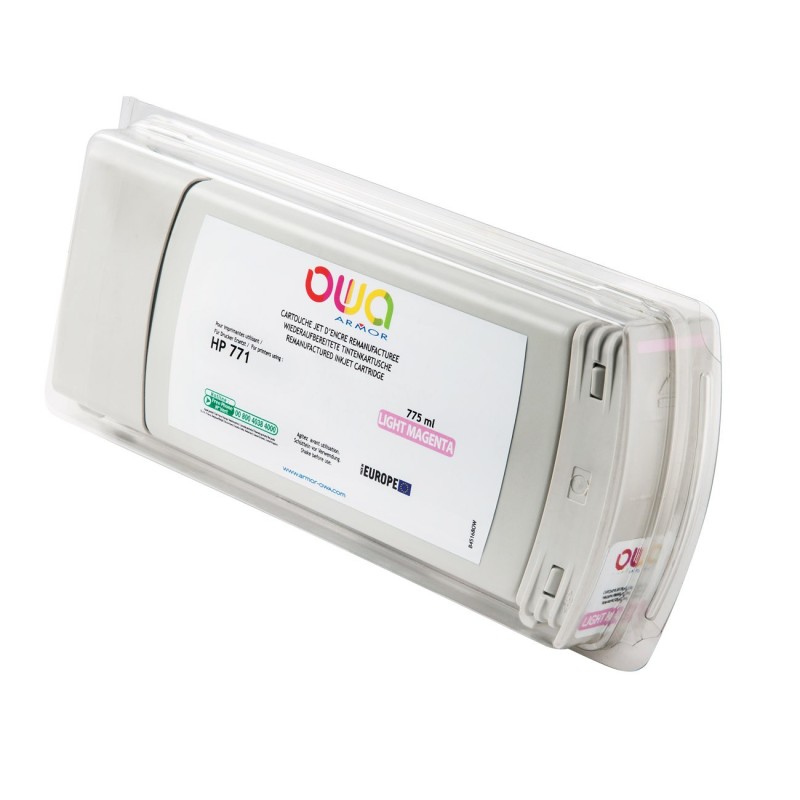 OWA Cartouche d'encre compatible HP 771 - B45168OW - Magenta clair