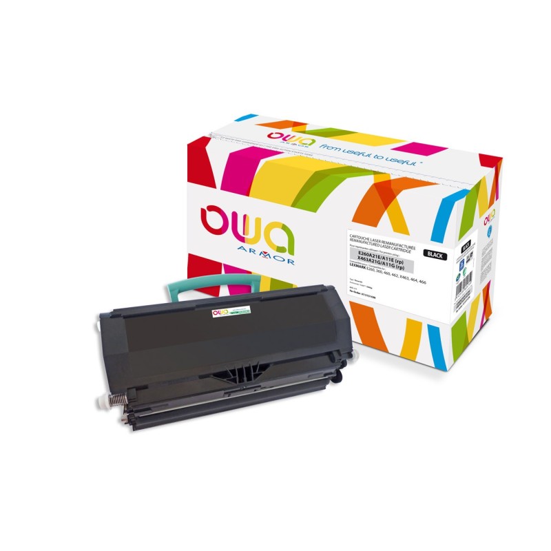 OWA Toner compatible LEXMARK E360 - K15151OW - Noir