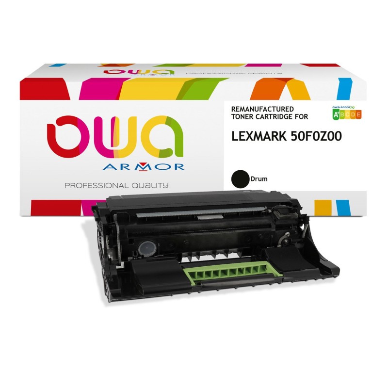 OWA Tambour compatible LEXMARK 50F0Z00 - K15755OW - Noir