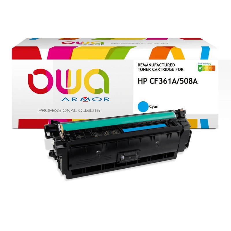 OWA Toner compatible HP 508A - K15857OW - Cyan