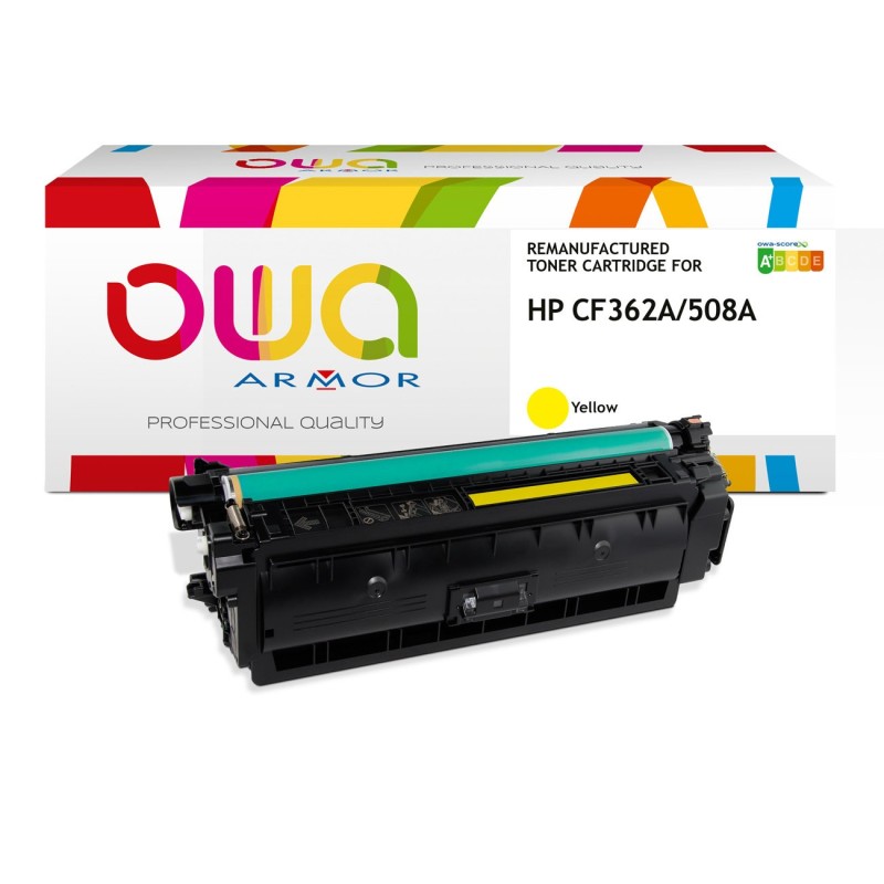 OWA Toner compatible HP 508A - K15859OW - Jaune