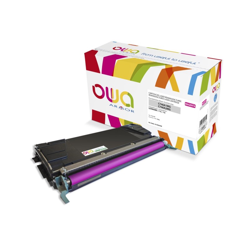 OWA Toner compatible LEXMARK C746 - K15903OW - Magenta