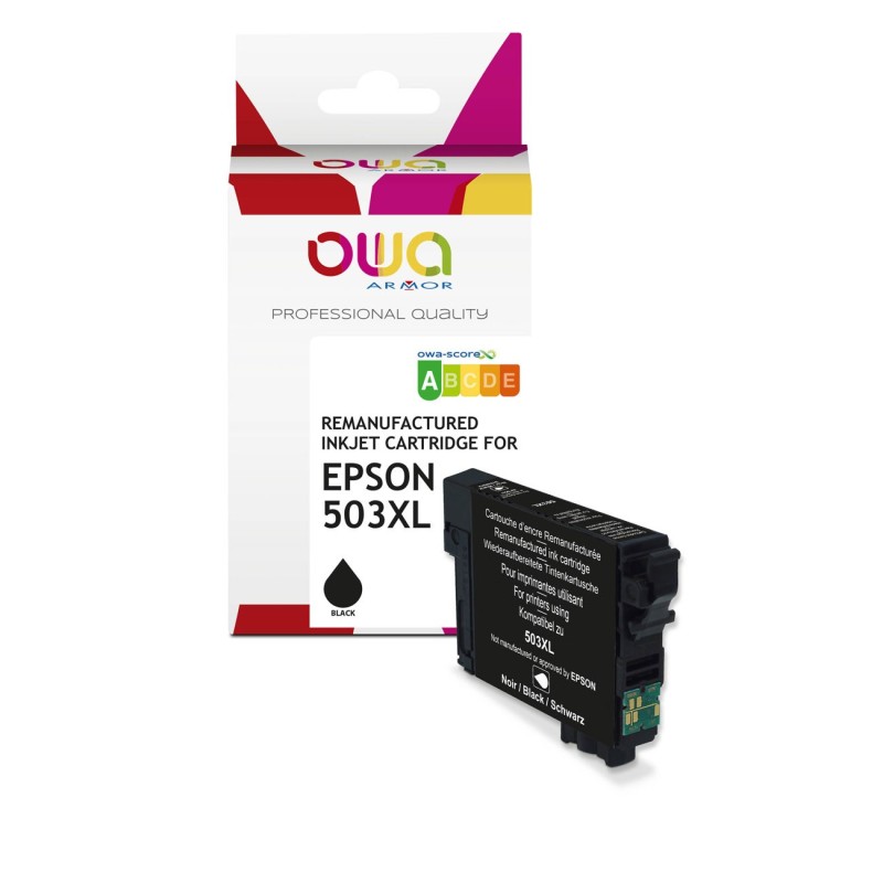 OWA Cartouche d'encre compatible EPSON 503XL - K20981OW - Noir