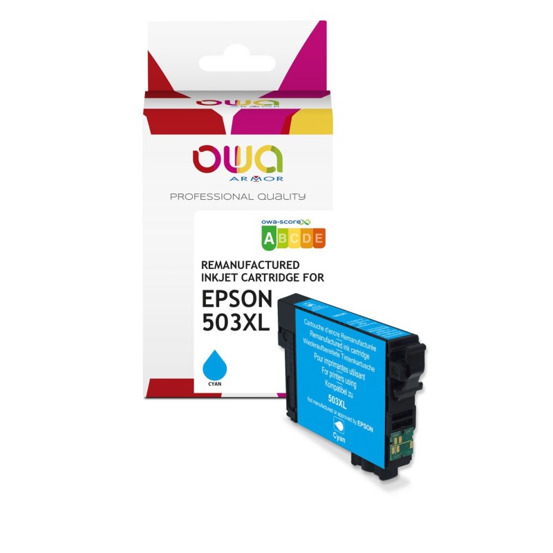 OWA Cartouche d'encre compatible EPSON 503XL - K20982OW - Cyan