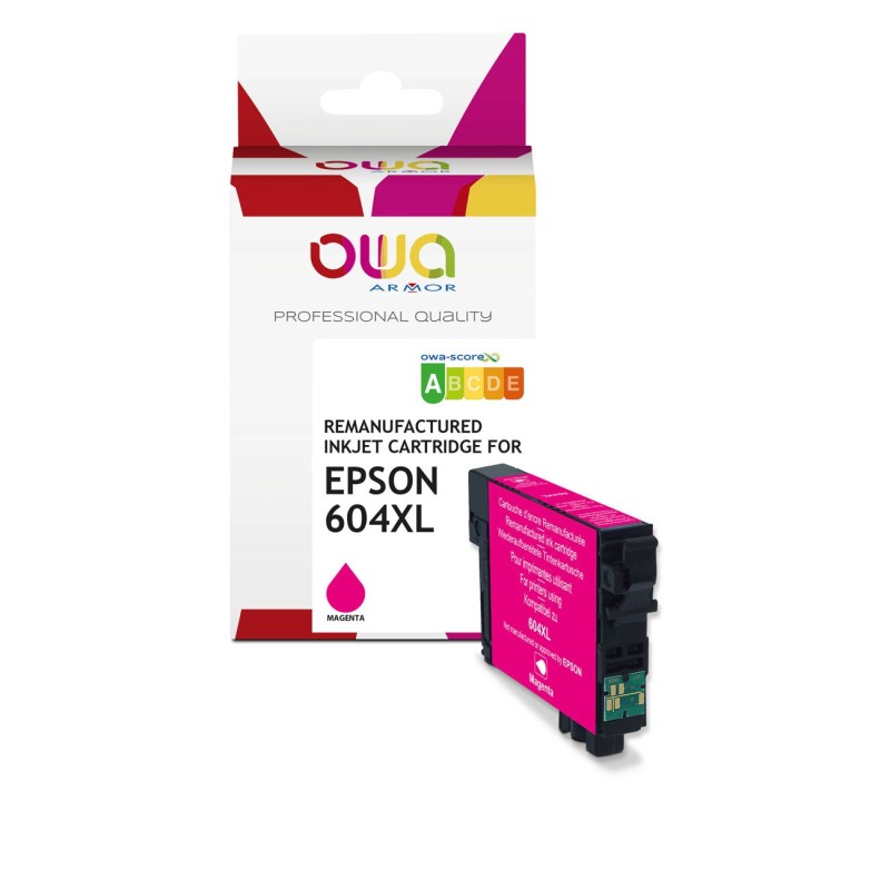 OWA Cartouche d'encre compatible EPSON 604XL - K20987OW - Magenta
