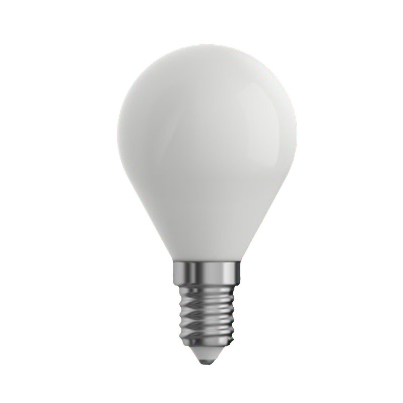 Aluminor Ampoule LED E14 opaque Blanc Chaud 2700K - 2W - 250 lm - Equivaut à 25W