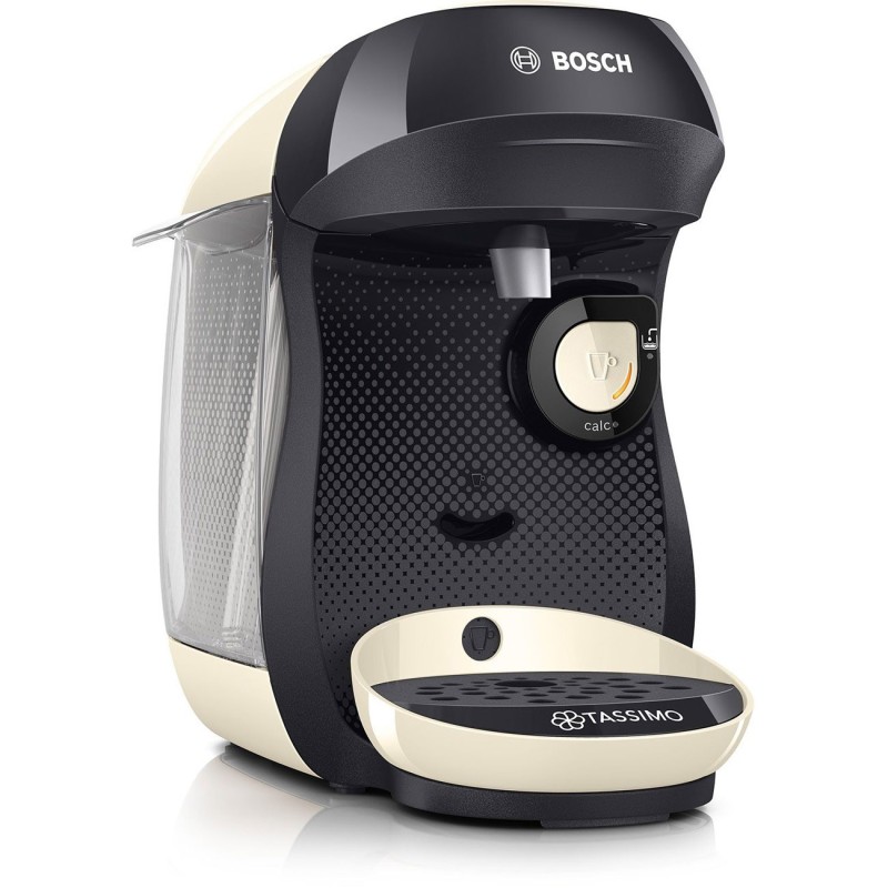 Bosch Distributeur de boissons chaudes Tassimo Happy - Machine multiboissons - Noir / Crème