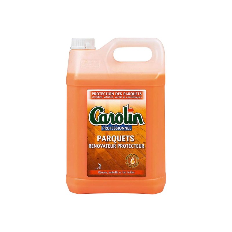 Carolin Produit Rénovateur Protecteur parquets - Bidon 5 L
